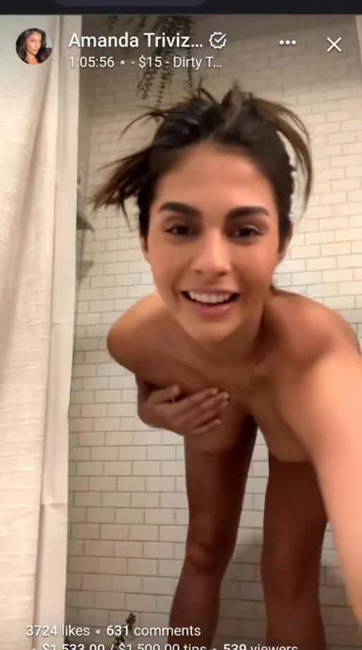 Amanda Trivizas Nude Shower Onlyfans Livestream Leaked