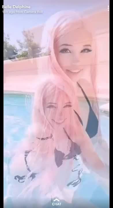 Belle Delphine Sexy Holiday Fun In The Pool