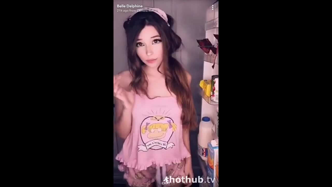 Belle Delphine Wet Pijamas Snapchat