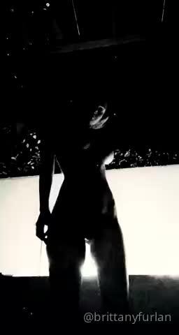 Brittany Furlan Nude Silhouette