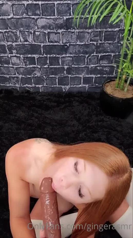 Ginger Asmr Bbc Dildo Play  – Onlyfans