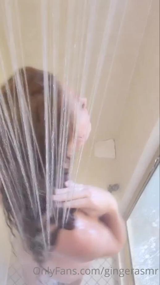 Ginger Asmr Nude Shower  – Onlyfans