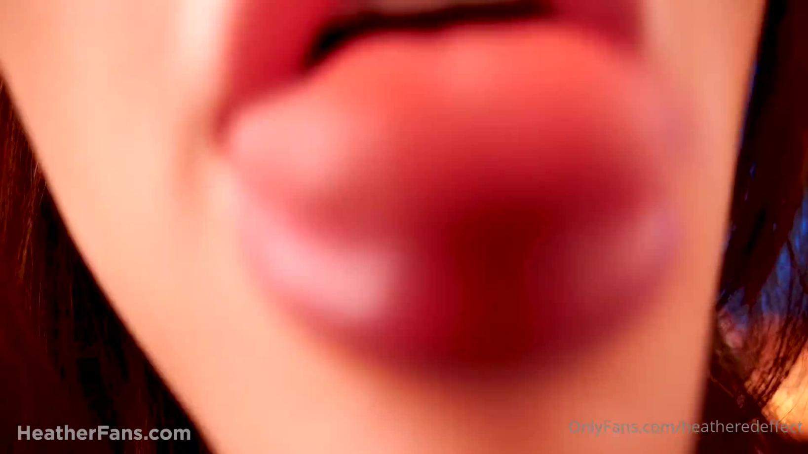 Heatheredeffect Asmr Nurse Lipstick Blowjob  – Onlyfans