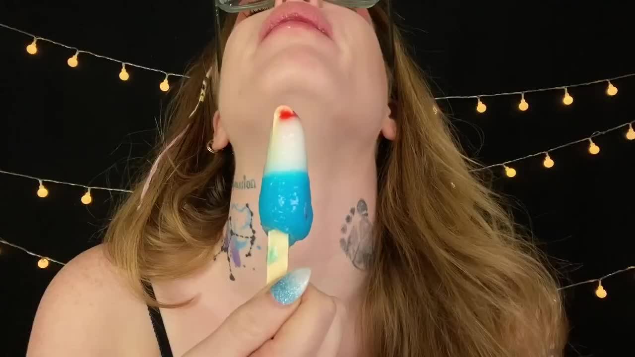 Karuna Satori Asmr Nsfw Sloppy Popsicle Eating