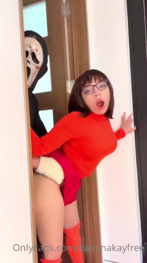 Katiana Kay Blowjob Sex Velma Cosplay