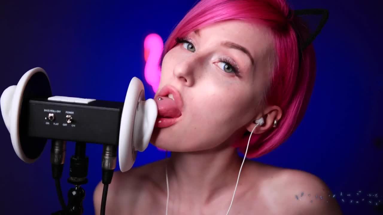 Mykinkydope Asmr Ahegao & Sloppy Ear Licking