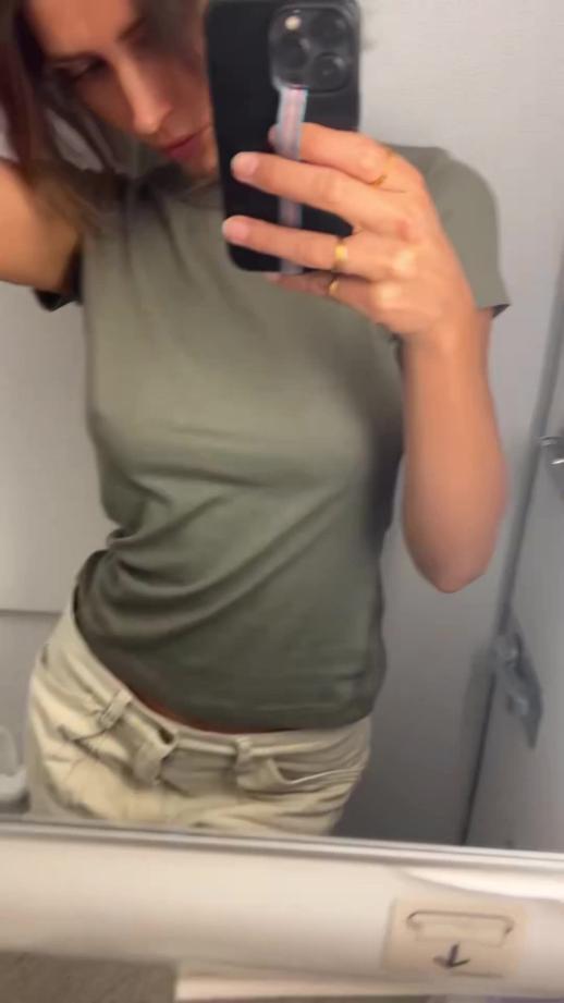 Rachel Cook Nude Airplane Bathroom