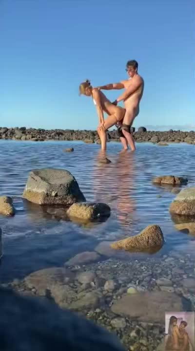 Utahjaz Outdoor Doggy Style Blowjob